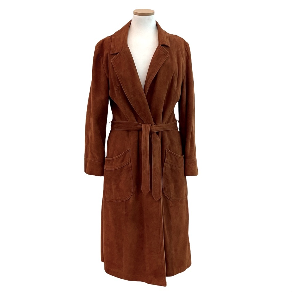 Vintage Leather Coat New England Sportswear Co